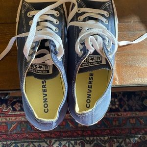 Chuck Taylor Converse All Star Low. Size 8.5 Men 10.5 Women. Barely Worn.